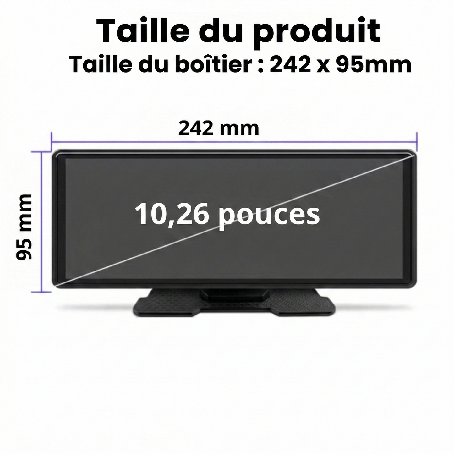 Apple CarPlay sans fil avec caméra de recul automatique – Autrixo™