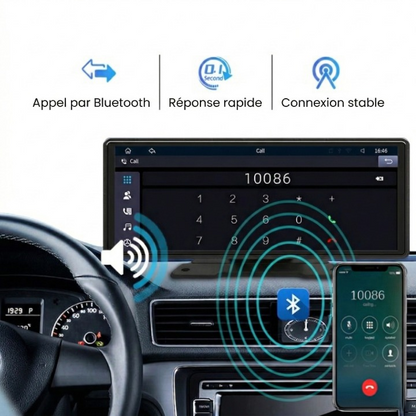 Apple CarPlay sans fil avec caméra de recul automatique – Autrixo™