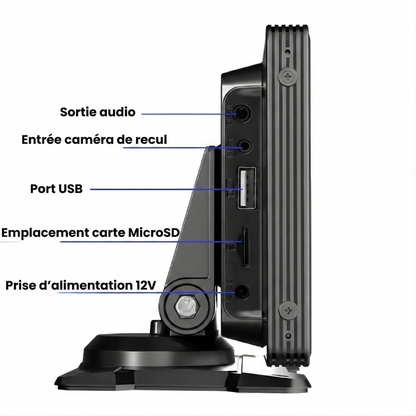 Apple CarPlay sans fil avec caméra de recul automatique – Autrixo™